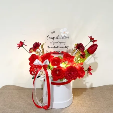 Bloom Box Akrilik Ucapan Grand Opening Nganjuk